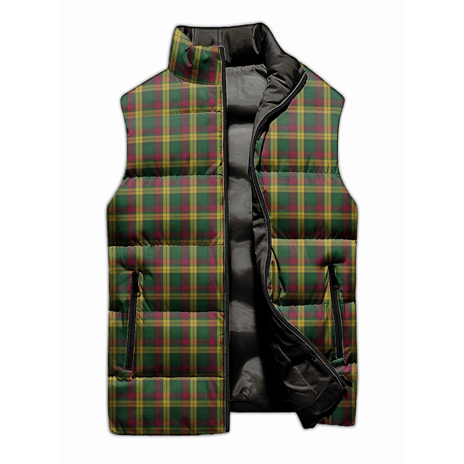 MacMillan Ancient Tartan Sleeveless Puffer Jacket - Tartanvibesclothing