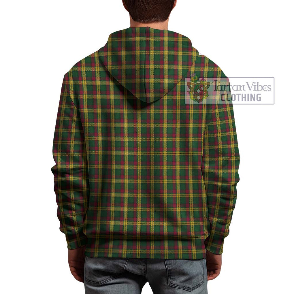 MacMillan (McMillan) Tartan Hoodie with Family Crest DNA In Me Style - Tartanvibesclothing Shop