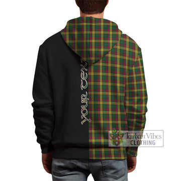 MacMillan (McMillan) Tartan Hoodie with Family Crest and Half Of Me Style