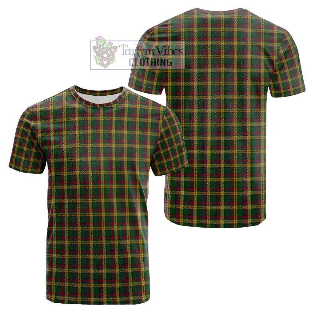 MacMillan (McMillan) Tartan Cotton T-Shirt Kid's Shirt - Tartanvibesclothing Shop