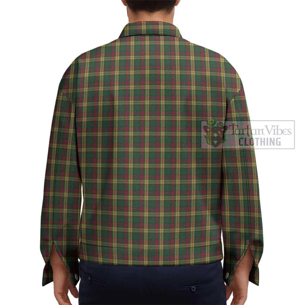 MacMillan (McMillan) Tartan Unisex Lapel Cotton Jacket - Tartan Vibes Clothing