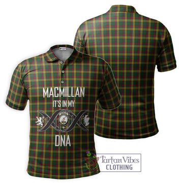 MacMillan (McMillan) Tartan Polo Shirt with Family Crest DNA In Me Style