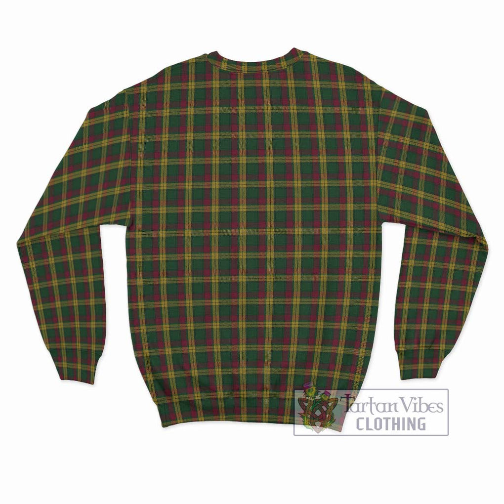 MacMillan (McMillan) Tartan Sweatshirt with Family Crest DNA In Me Style - Tartanvibesclothing Shop