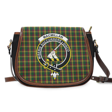 MacMillan (McMillan) Tartan Saddle Bag with Family Crest