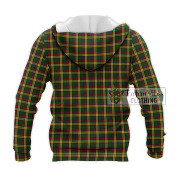 MacMillan (McMillan) Tartan Knitted Hoodie with Family Crest DNA In Me Style