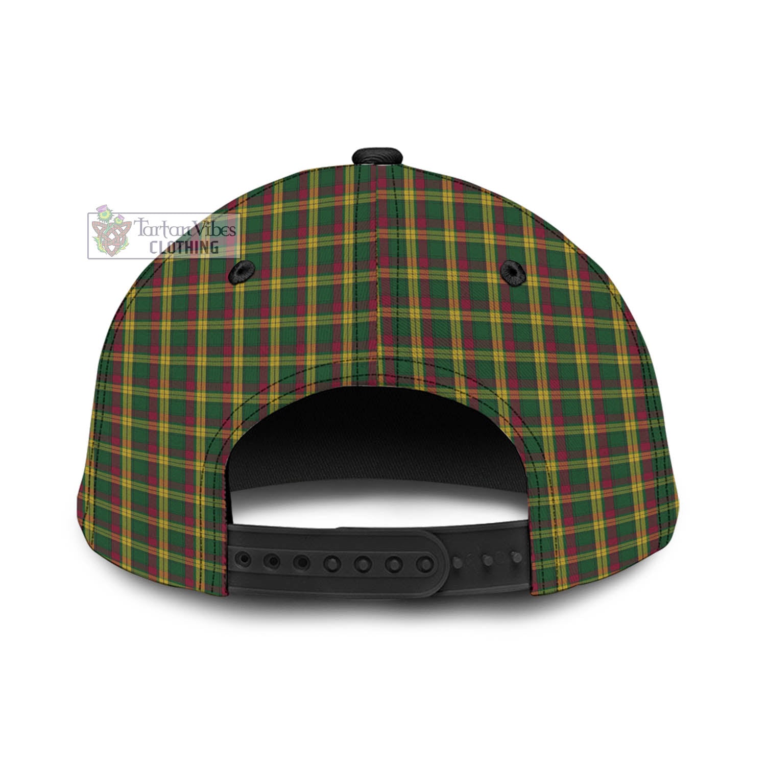 Tartan Vibes Clothing MacMillan Ancient Tartan Classic Cap with Family Crest In Me Style