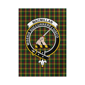 MacMillan (McMillan) Tartan Garden Flag with Family Crest - Tartan Vibes Clothing