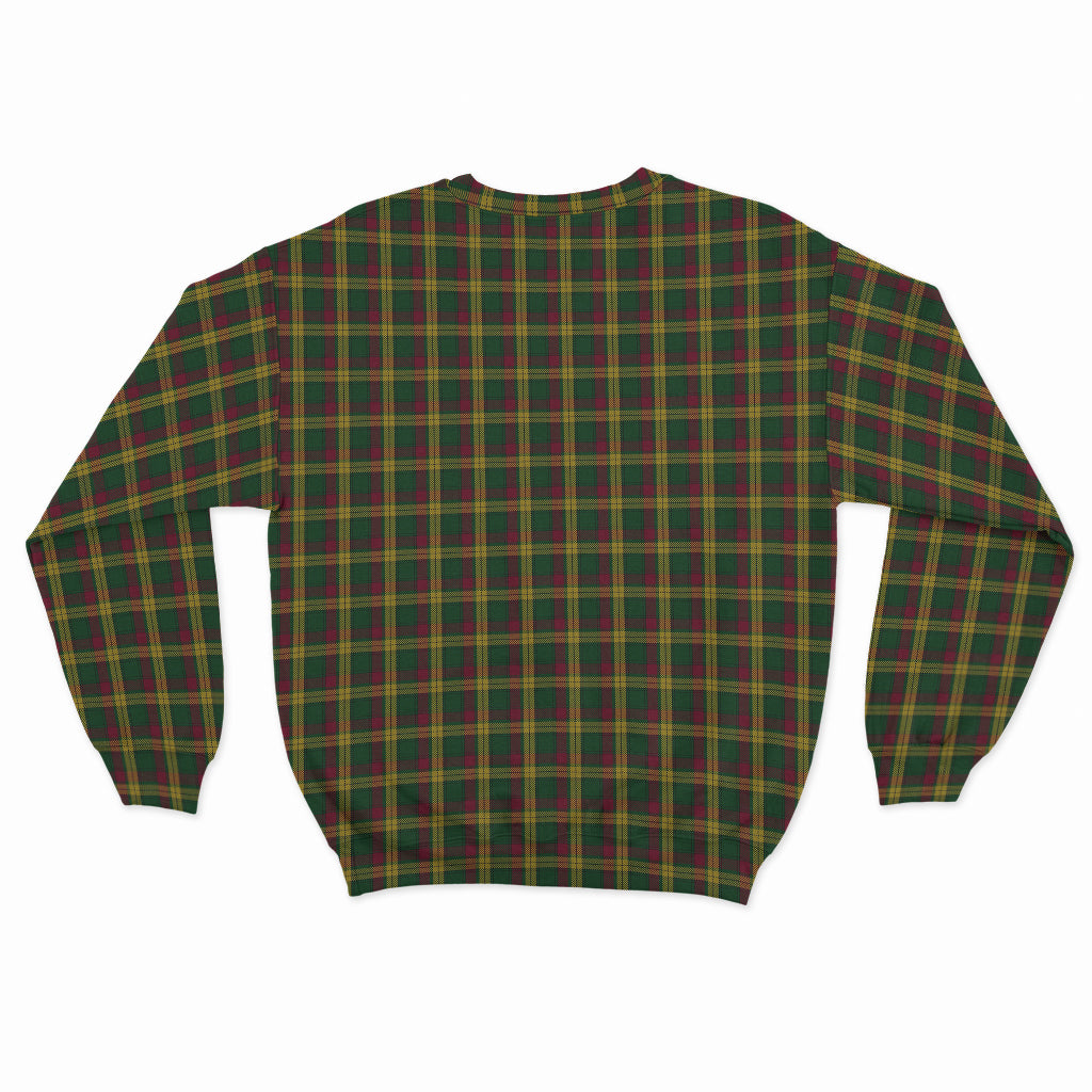 MacMillan (McMillan) Tartan Sweatshirt with Family Crest - Tartan Vibes Clothing