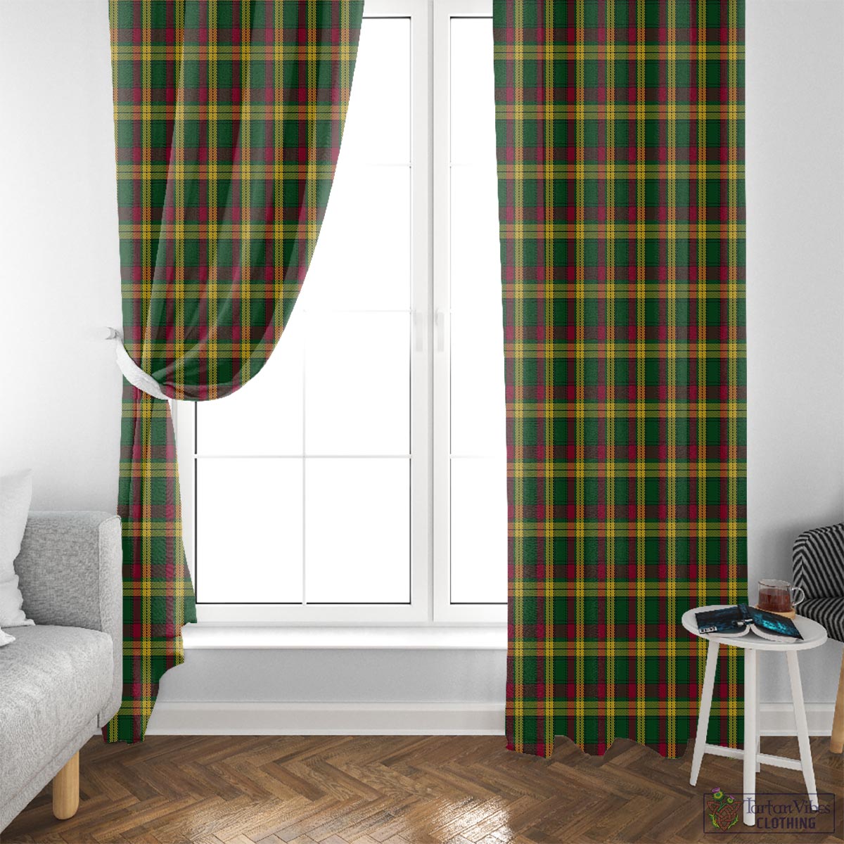 MacMillan (McMillan) Tartan Window Curtain - Tartan Vibes Clothing