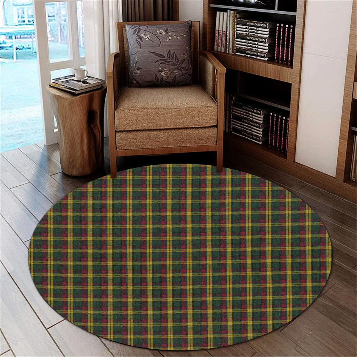 MacMillan (McMillan) Tartan Round Rug - Tartan Vibes Clothing