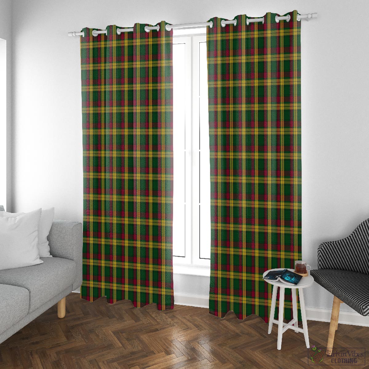 MacMillan (McMillan) Tartan Window Curtain - Tartan Vibes Clothing