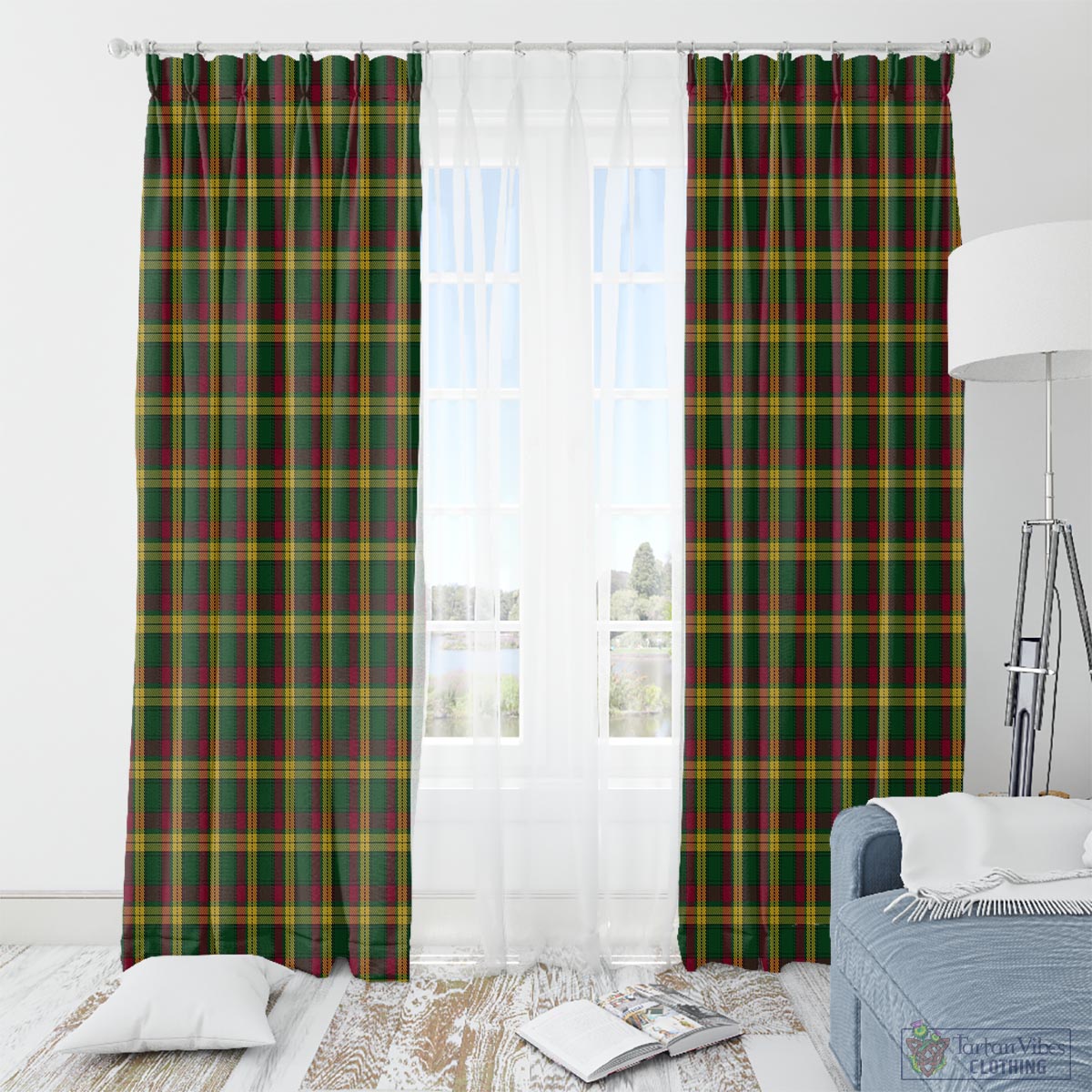 MacMillan (McMillan) Tartan Window Curtain - Tartan Vibes Clothing
