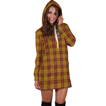 MacMillan Dress Tartan Hoodie Dress with Family Crest