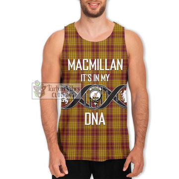 MacMillan Dress Tartan Men's Tank Top with Family Crest DNA In Me Style