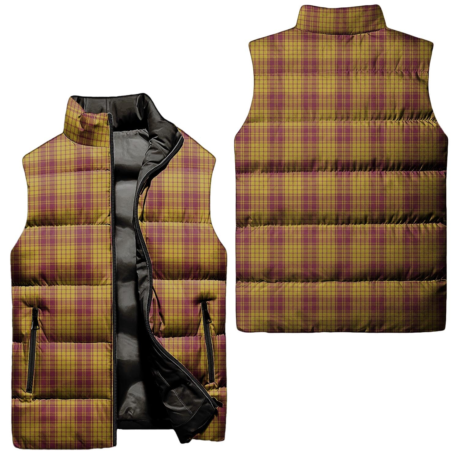 MacMillan Dress Tartan Sleeveless Puffer Jacket Unisex - Tartanvibesclothing