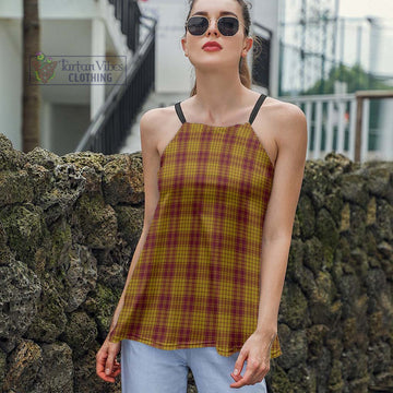 MacMillan Dress Tartan Loose Halter Neck Camisole