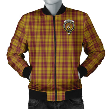 MacMillan Dress Tartan Bomber Jacket with Family Crest