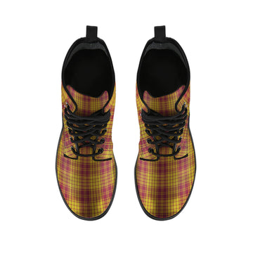 MacMillan Dress Tartan Leather Boots