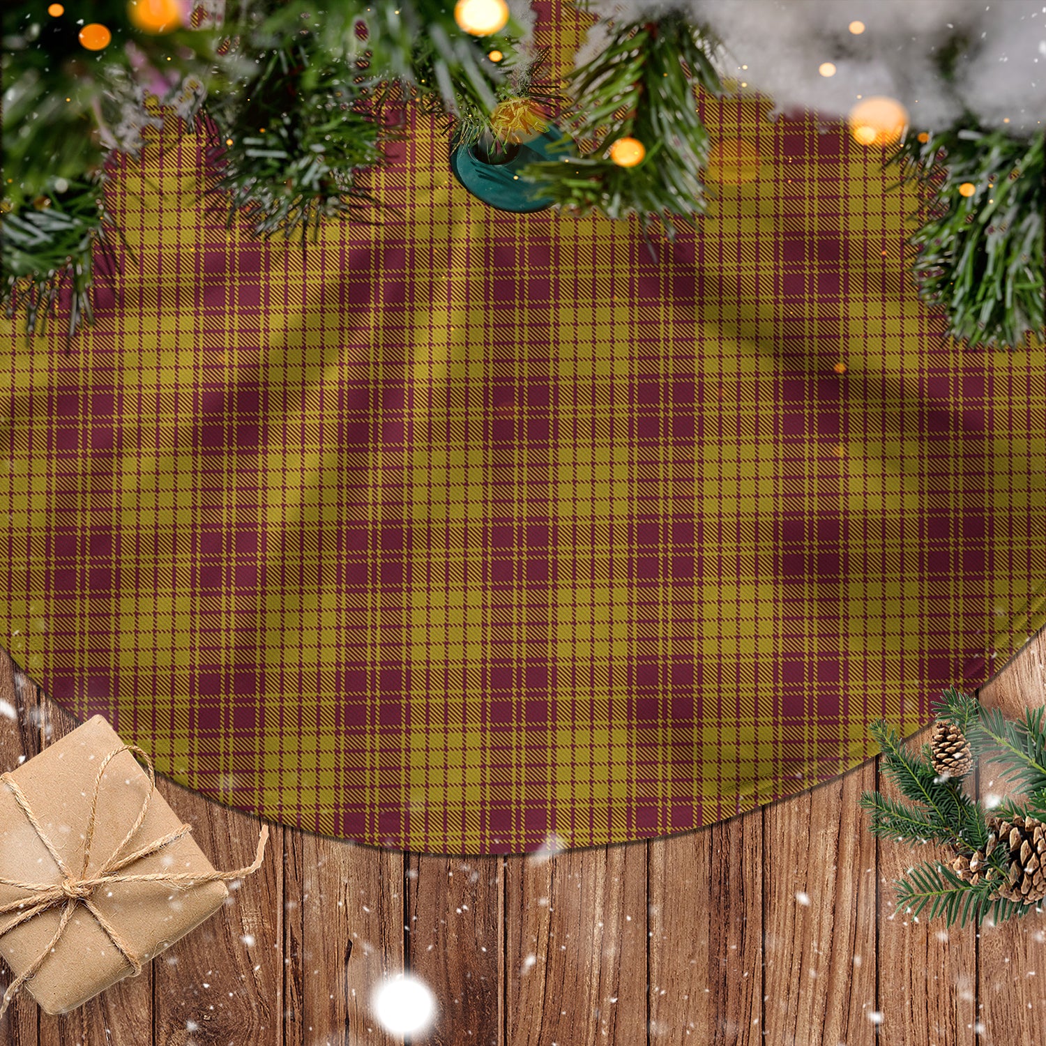 MacMillan Dress Tartan Christmas Tree Skirt - Tartanvibesclothing