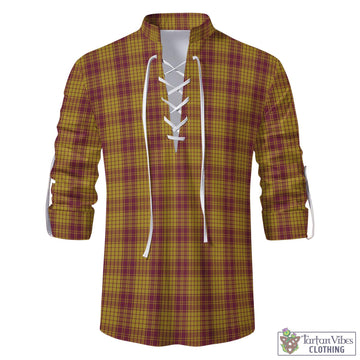 MacMillan Dress Tartan Men's Scottish Traditional Jacobite Ghillie Kilt Shirt