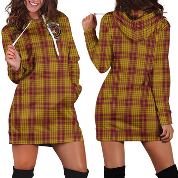 MacMillan Dress Tartan Hoodie Dress with Family Crest