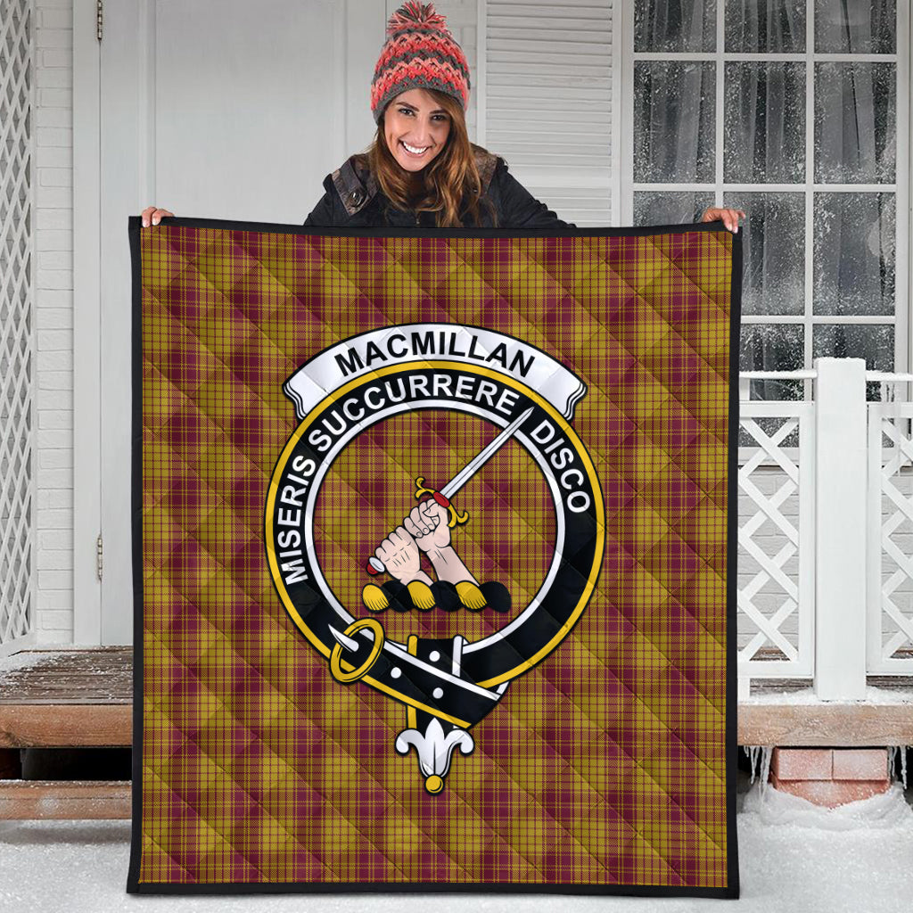 macmillan-dress-tartan-quilt-with-family-crest