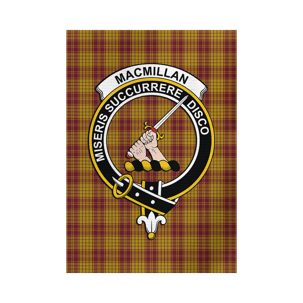 MacMillan Dress Tartan Flag with Family Crest - Tartan Vibes Clothing