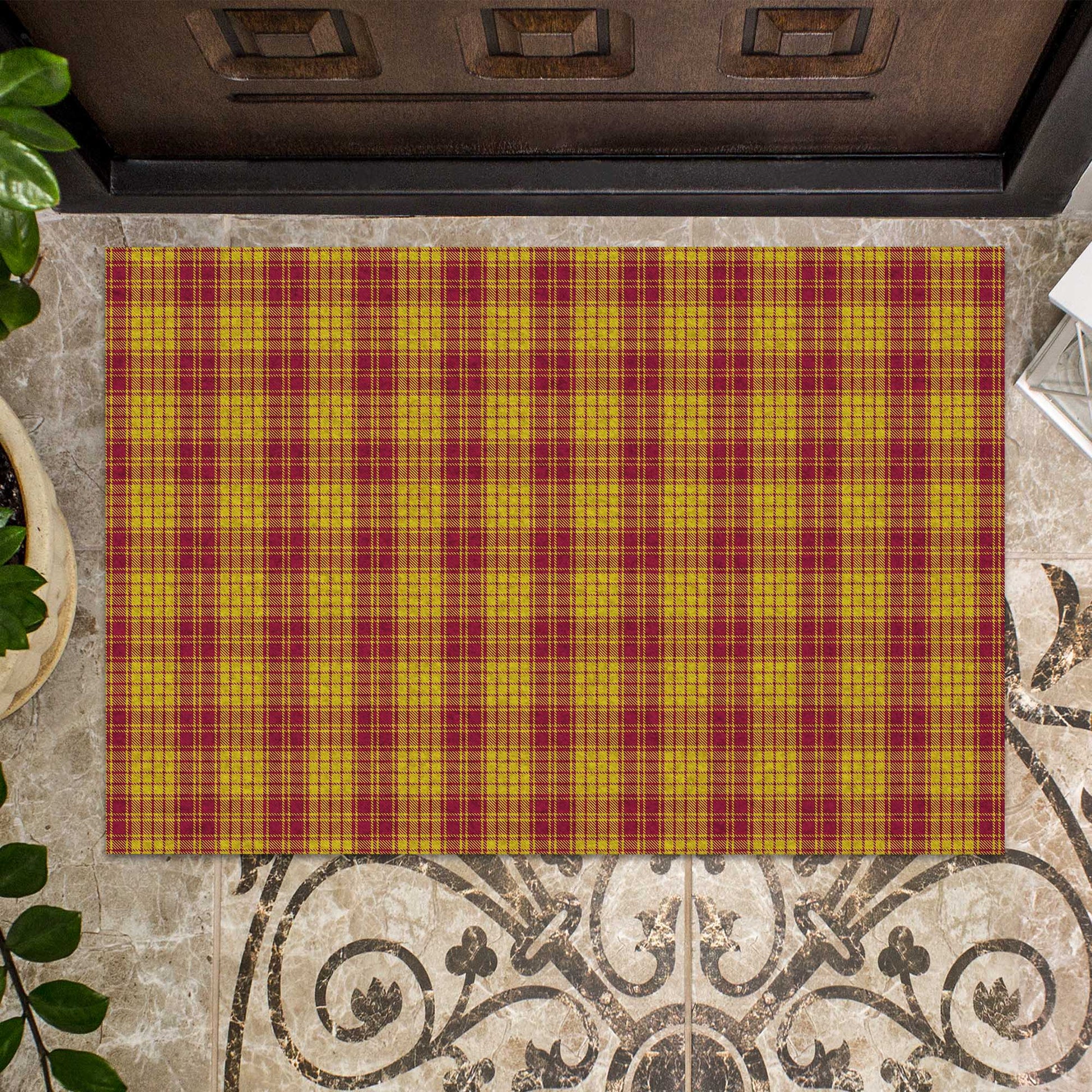 MacMillan Dress Tartan Door Mat - Tartanvibesclothing