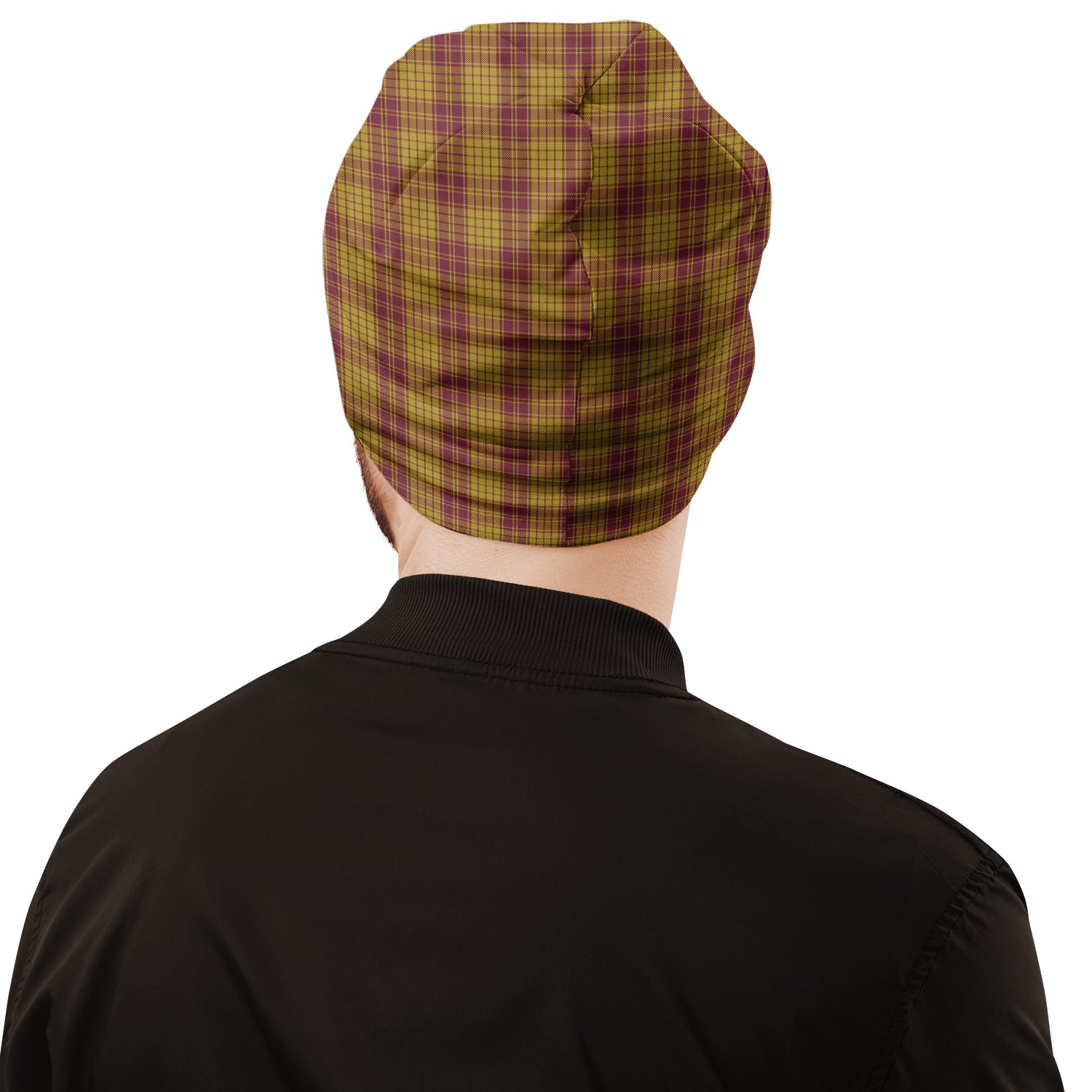 MacMillan Dress Tartan Beanies Hat with Family Crest - Tartan Vibes Clothing