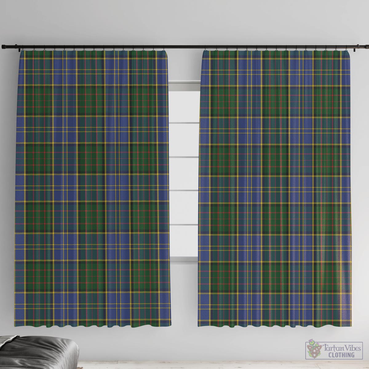 MacMillan Hunting Tartan Window Curtain