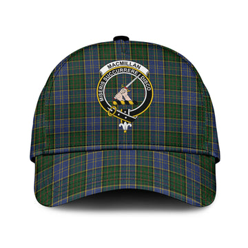 MacMillan Hunting Tartan Classic Cap with Family Crest