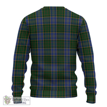 MacMillan Hunting Tartan Ugly Sweater with Family Crest DNA In Me Style