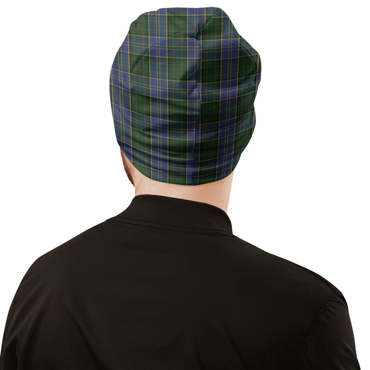 MacMillan Hunting Tartan Beanies Hat with Family Crest - Tartan Vibes Clothing