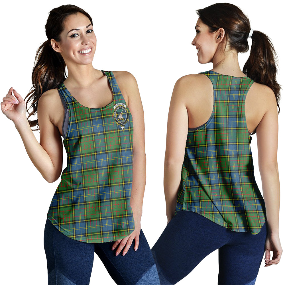 macmillan-hunting-ancient-tartan-women-racerback-tanks-with-family-crest