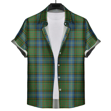 MacMillan Hunting Ancient Tartan Short Sleeve Button Down Shirt