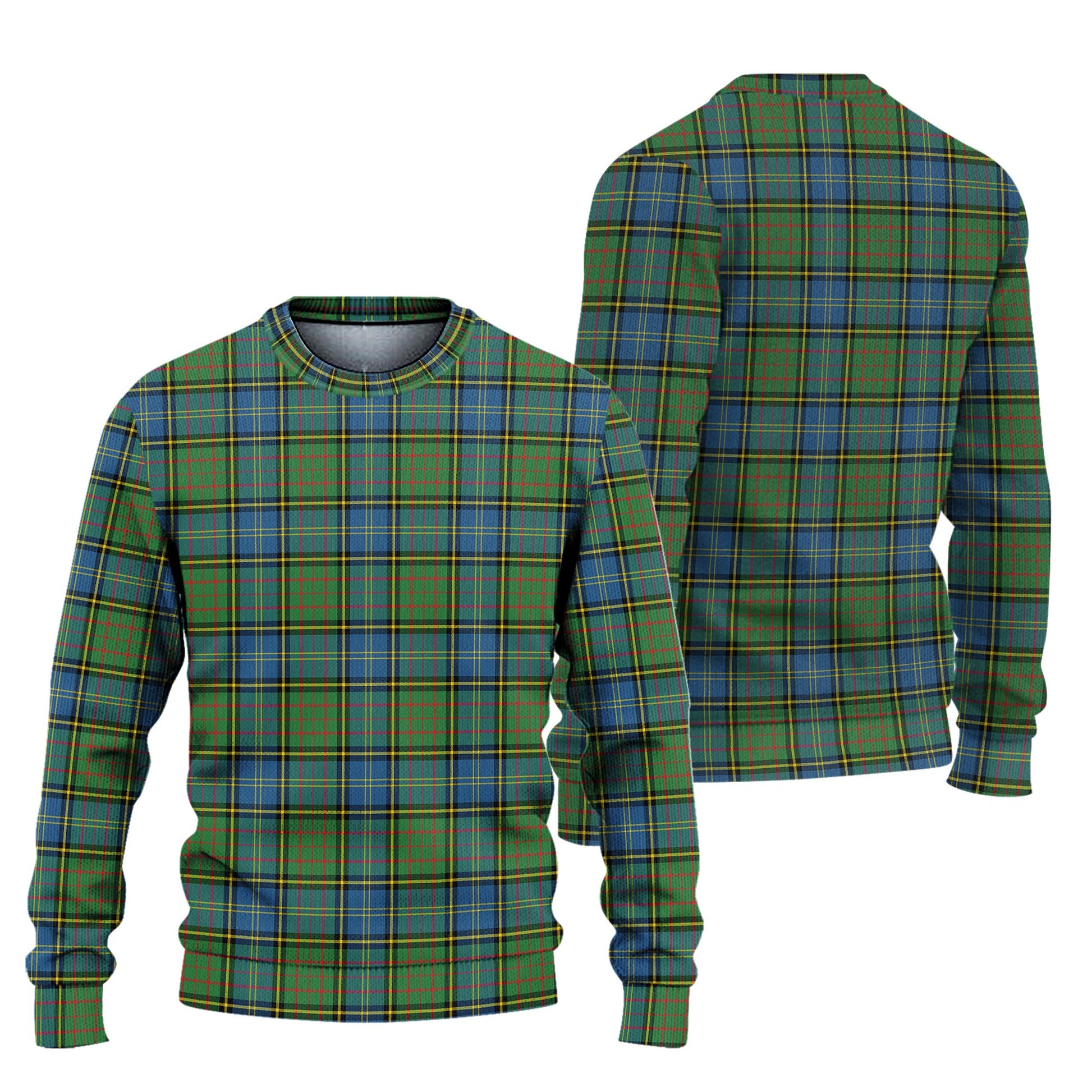 MacMillan Hunting Ancient Tartan Knitted Sweater Unisex - Tartanvibesclothing