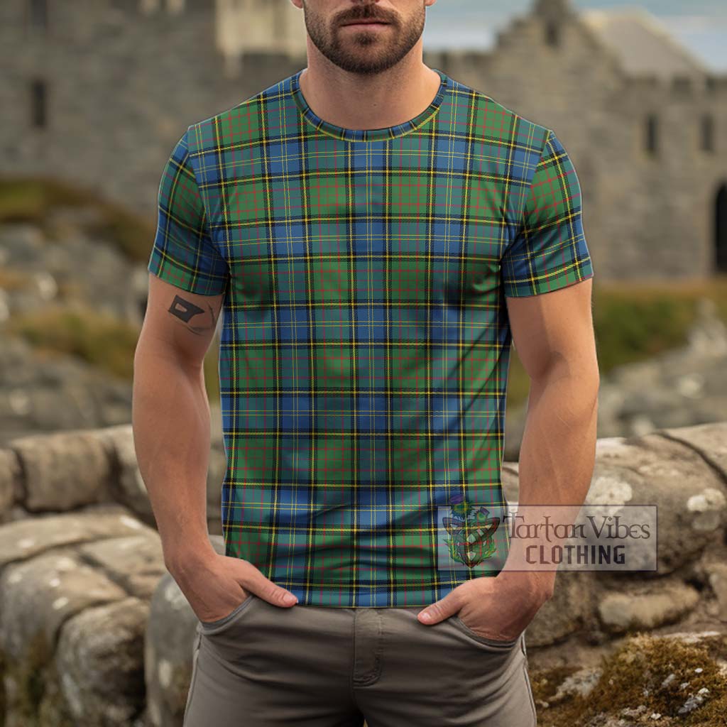 MacMillan Hunting Ancient Tartan Cotton T-Shirt Men's Shirt - Tartanvibesclothing Shop