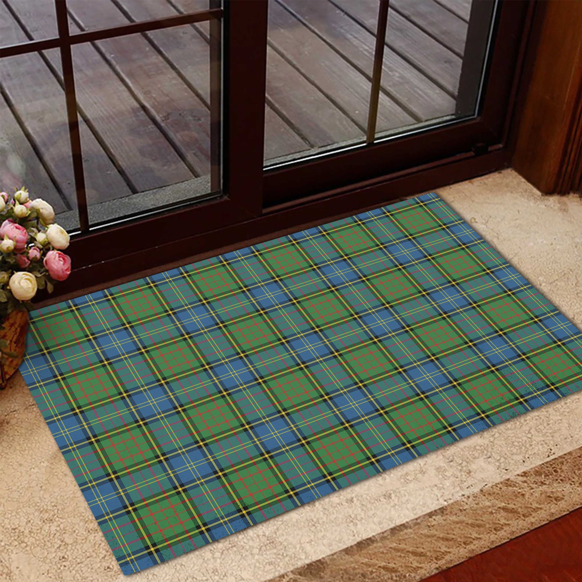 MacMillan Hunting Ancient Tartan Door Mat - Tartanvibesclothing