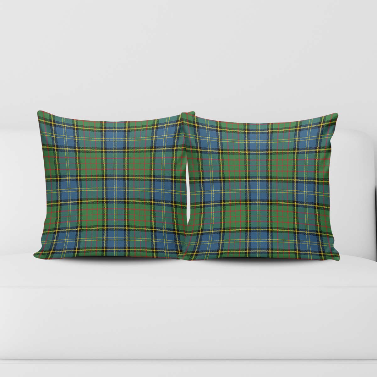 MacMillan Hunting Ancient Tartan Pillow Cover Square Pillow Cover - Tartanvibesclothing