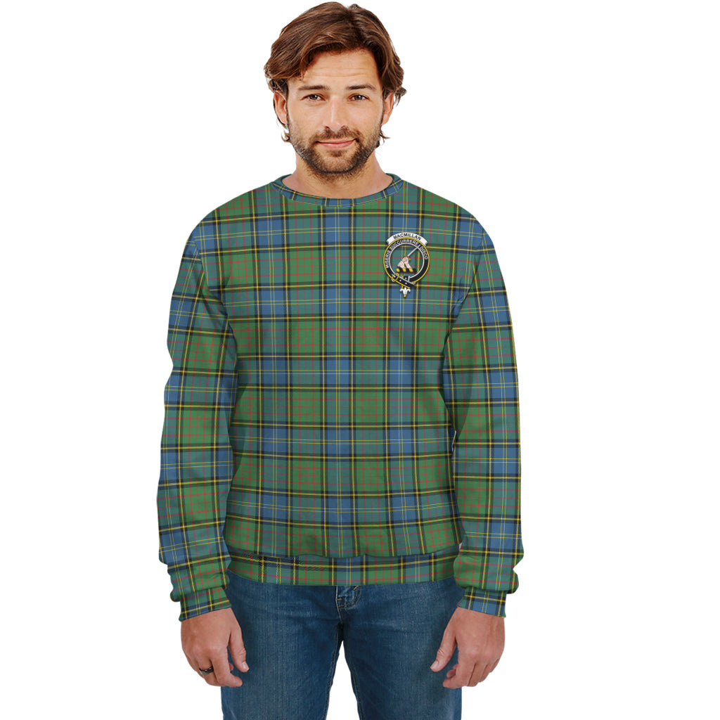 MacMillan Hunting Ancient Tartan Sweatshirt with Family Crest Unisex - Tartan Vibes Clothing