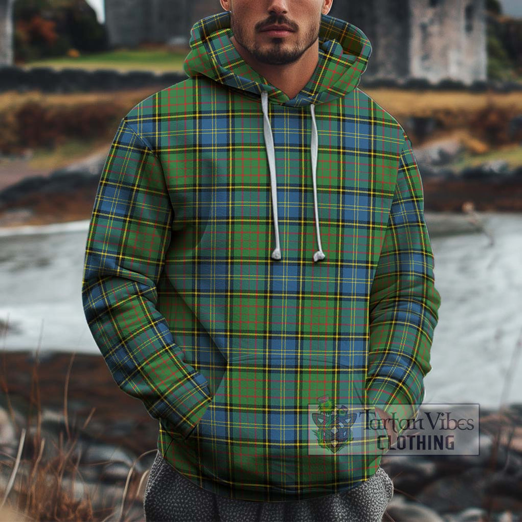 MacMillan Hunting Ancient Tartan Cotton Hoodie Pullover Hoodie XS - Tartan Vibes Clothing