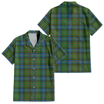 MacMillan Hunting Ancient Tartan Short Sleeve Button Down Shirt