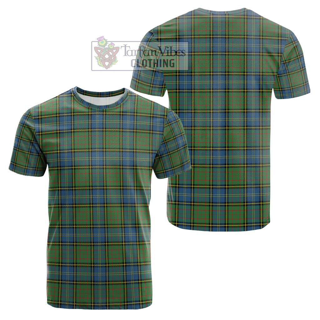 MacMillan Hunting Ancient Tartan Cotton T-Shirt Kid's Shirt - Tartanvibesclothing Shop