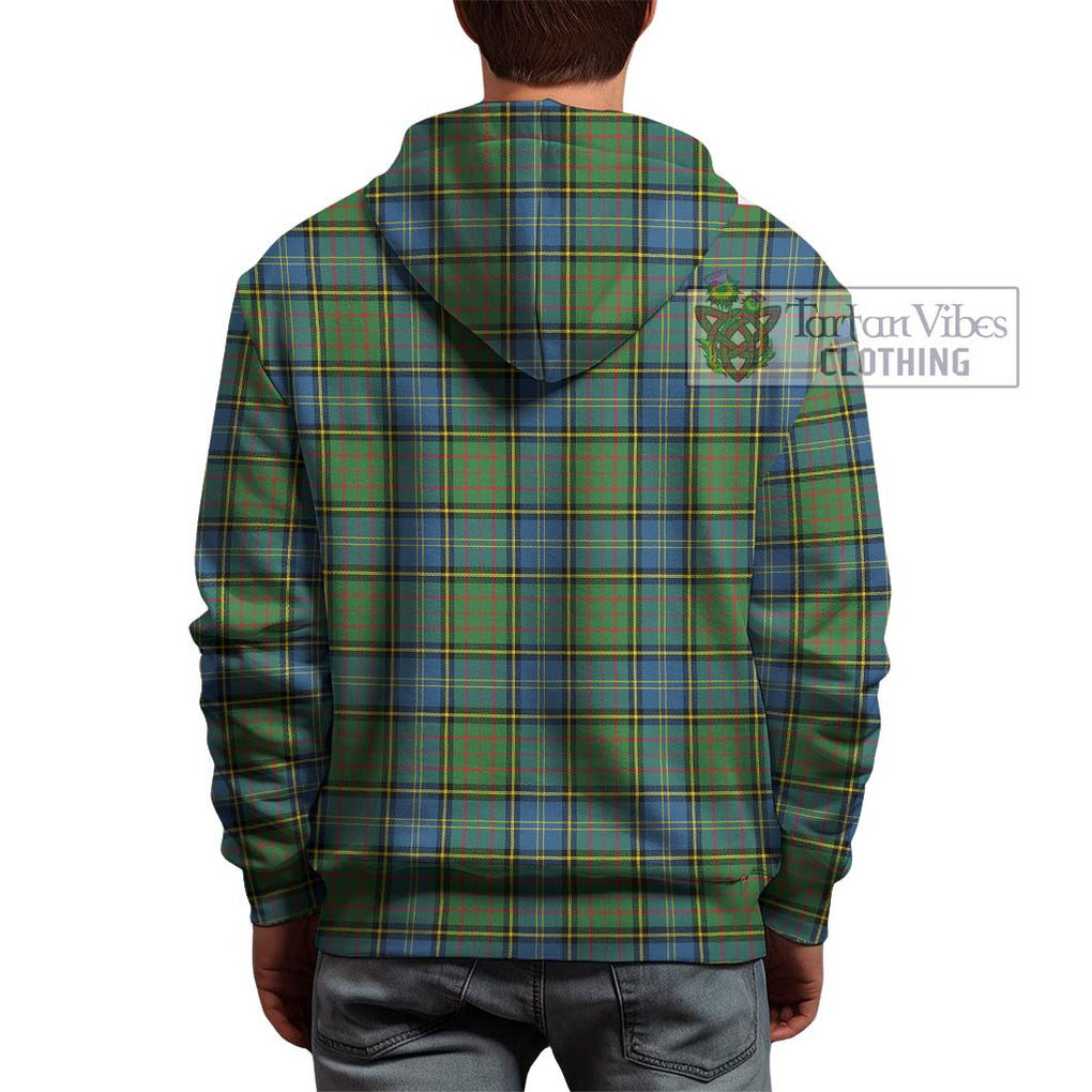 MacMillan Hunting Ancient Tartan Hoodie with Family Crest DNA In Me Style - Tartanvibesclothing Shop