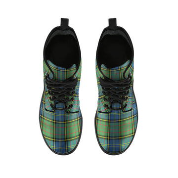 MacMillan Hunting Ancient Tartan Leather Boots