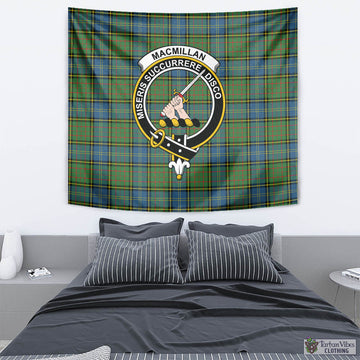 MacMillan Hunting Ancient Tartan Tapestry Wall Hanging and Home Decor for Room with Family Crest