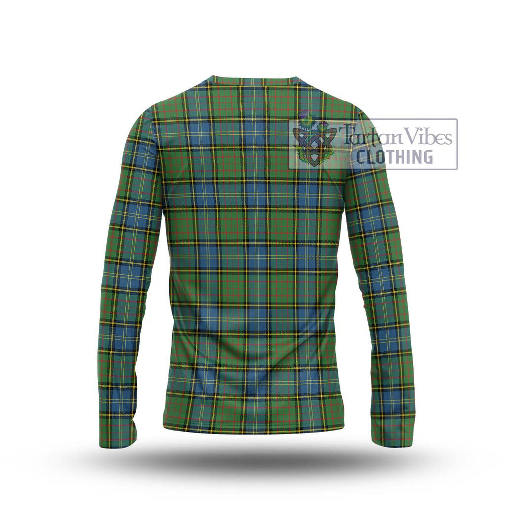 MacMillan Hunting Ancient Tartan Long Sleeve T-Shirt with Family Crest DNA In Me Style - Tartanvibesclothing Shop