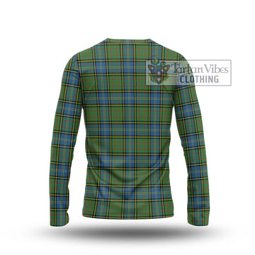 MacMillan Hunting Ancient Tartan Long Sleeve T-Shirt with Family Crest DNA In Me Style