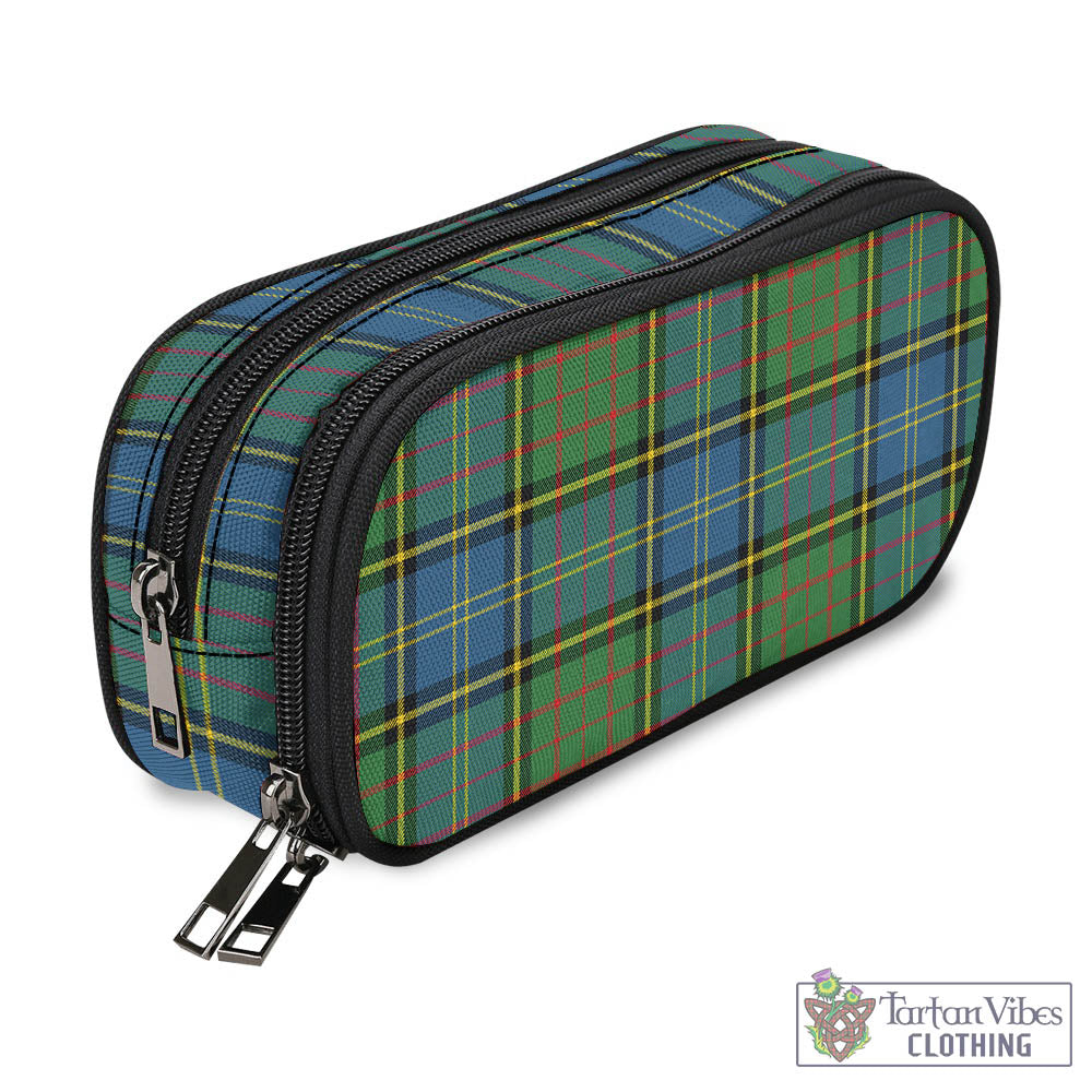 Tartan Vibes Clothing MacMillan Hunting Ancient Tartan Pen and Pencil Case