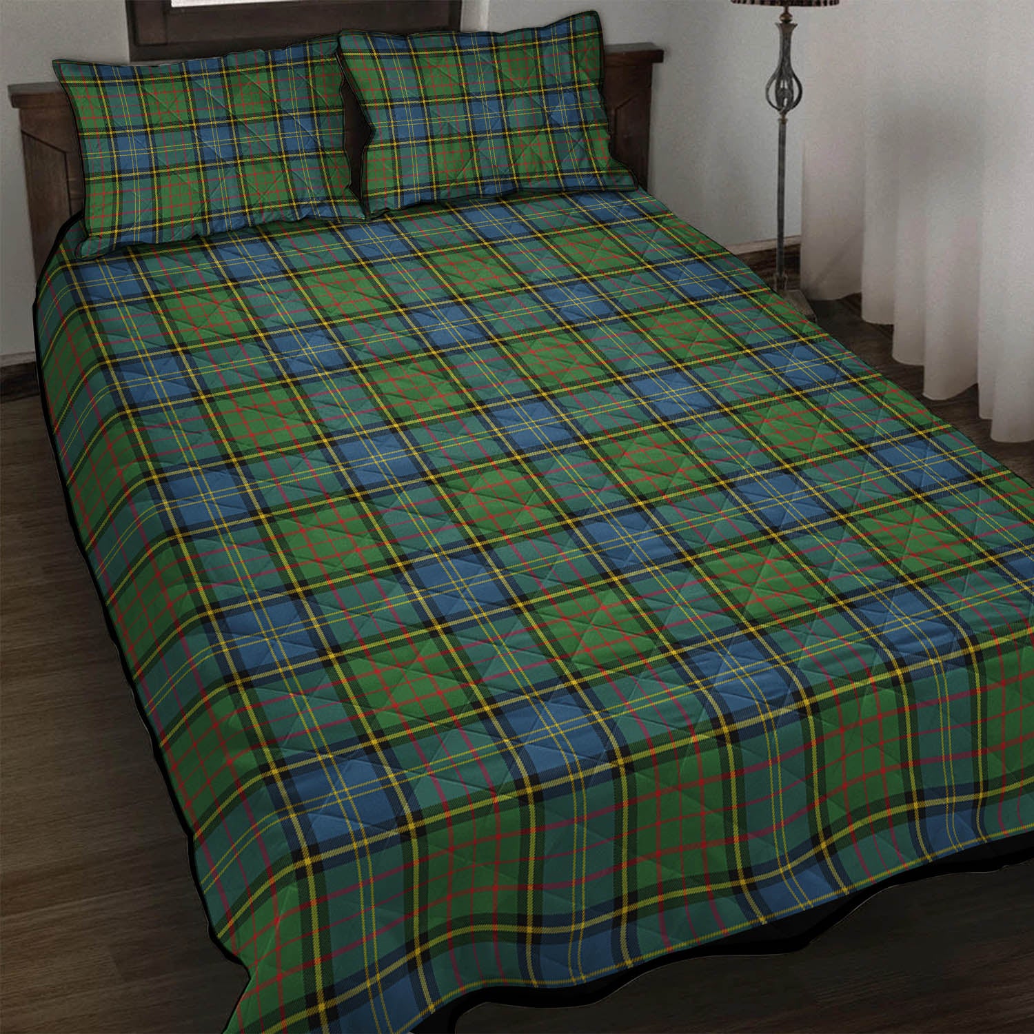 MacMillan Hunting Ancient Tartan Quilt Bed Set - Tartan Vibes Clothing